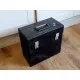 Black Retro Record Case ( Holds 50 - 12" VINYL)  LP